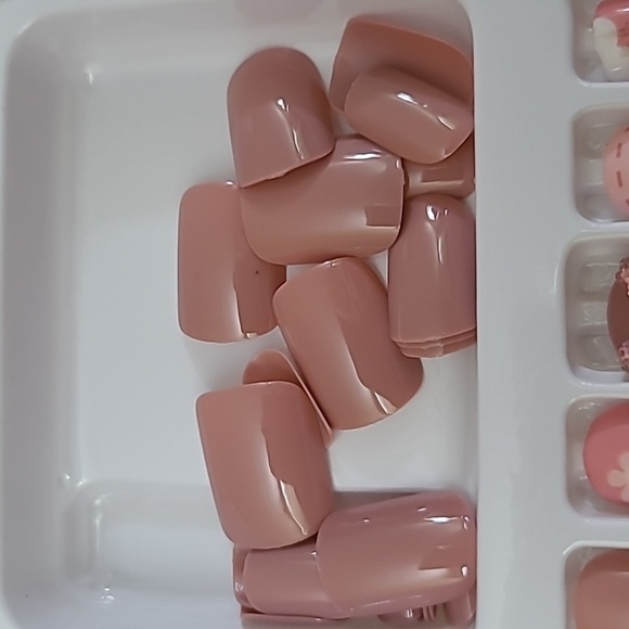 3D Bows & Flowers Press On Nails - Picture 13 of 16